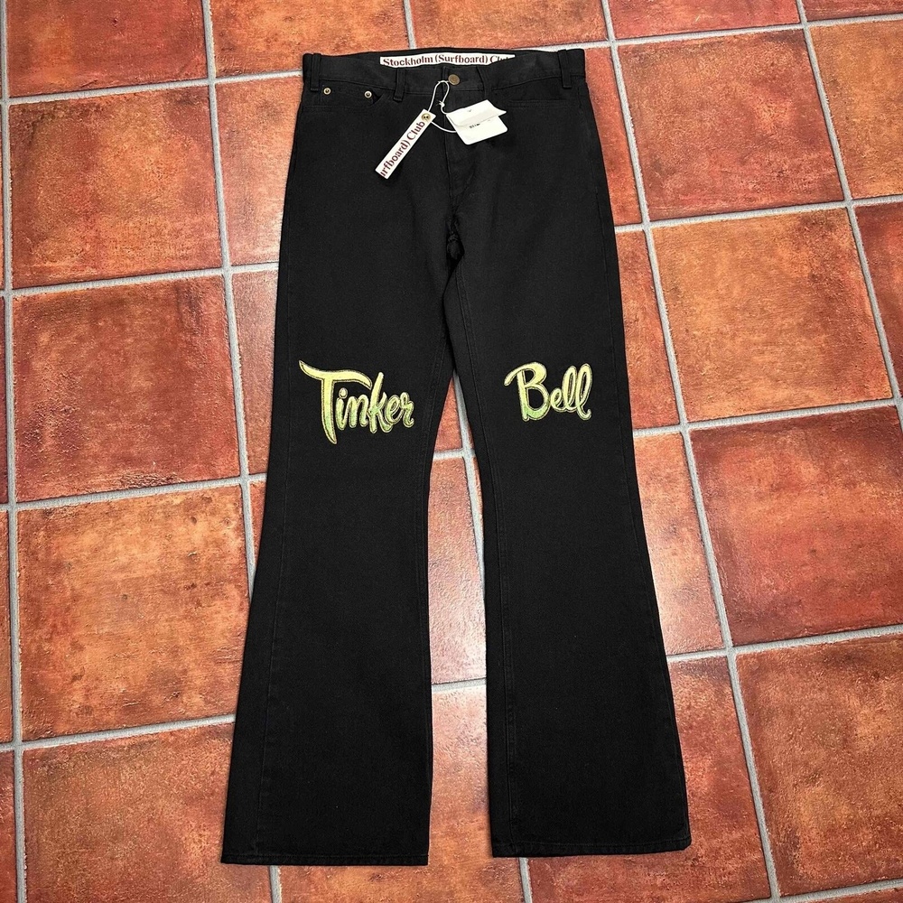 NWT Stockholm Surfboard Club x Disney Tinkerbell Jeans Size 32x32
